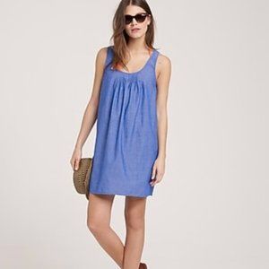 Chambray Linen Tank Dress